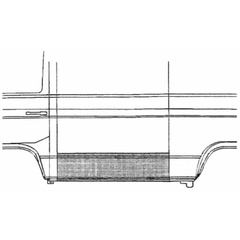 Bas De Caisse Extérieur Gauche Pour VW T3 - Transporter Garage